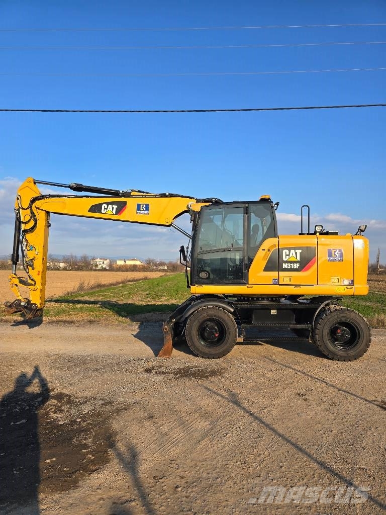 CAT 318 F Excavadoras de ruedas