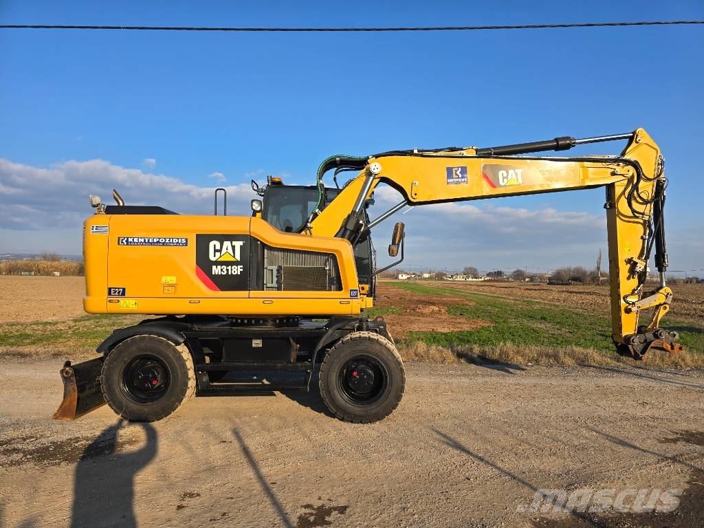 CAT 318 F Excavadoras de ruedas