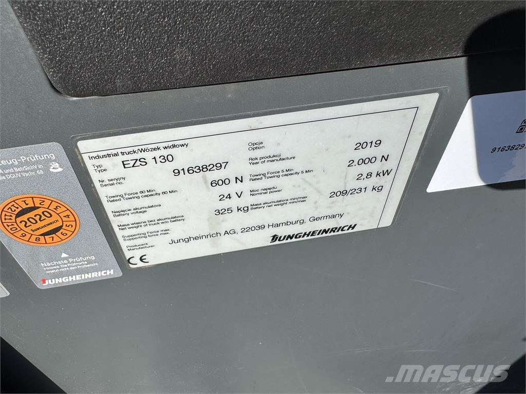 Jungheinrich EZS130 Li-Ion Schlepper