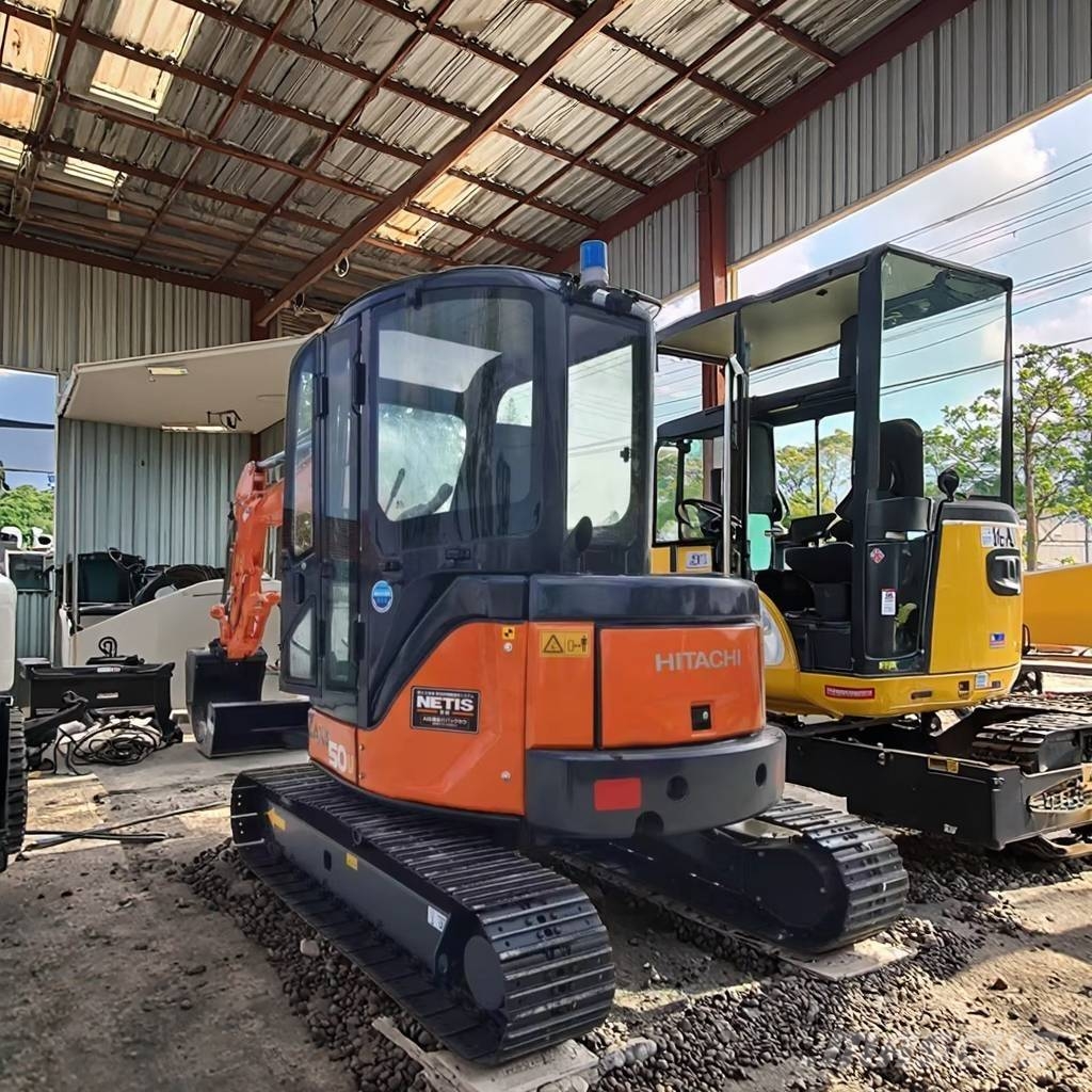 Hitachi ZX 50 U حفارات صغيرة أقل من 7 طن (حفارات صغيرة)