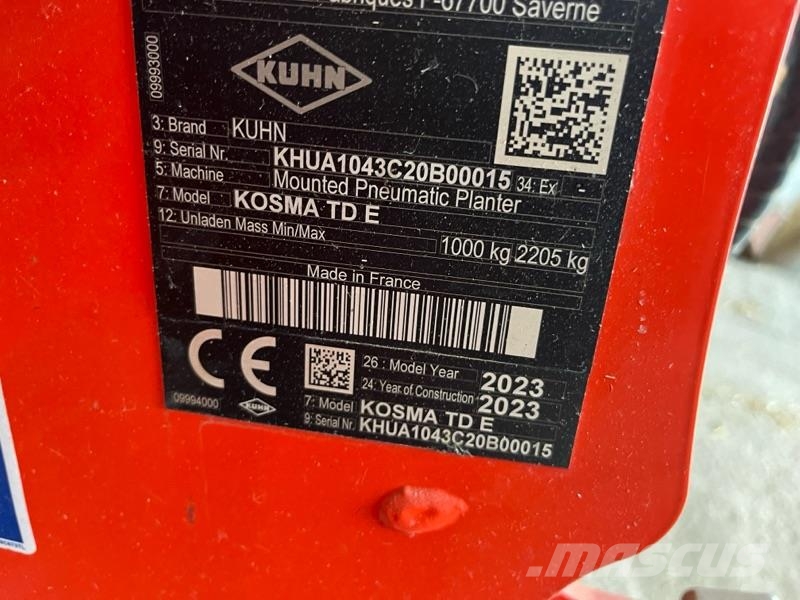 Kuhn Kosma TD E Ostale poljoprivredne mašine