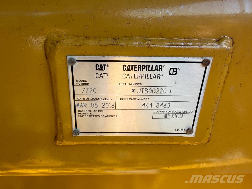 CAT 772G - Excellent condition! Rigid dump trucks