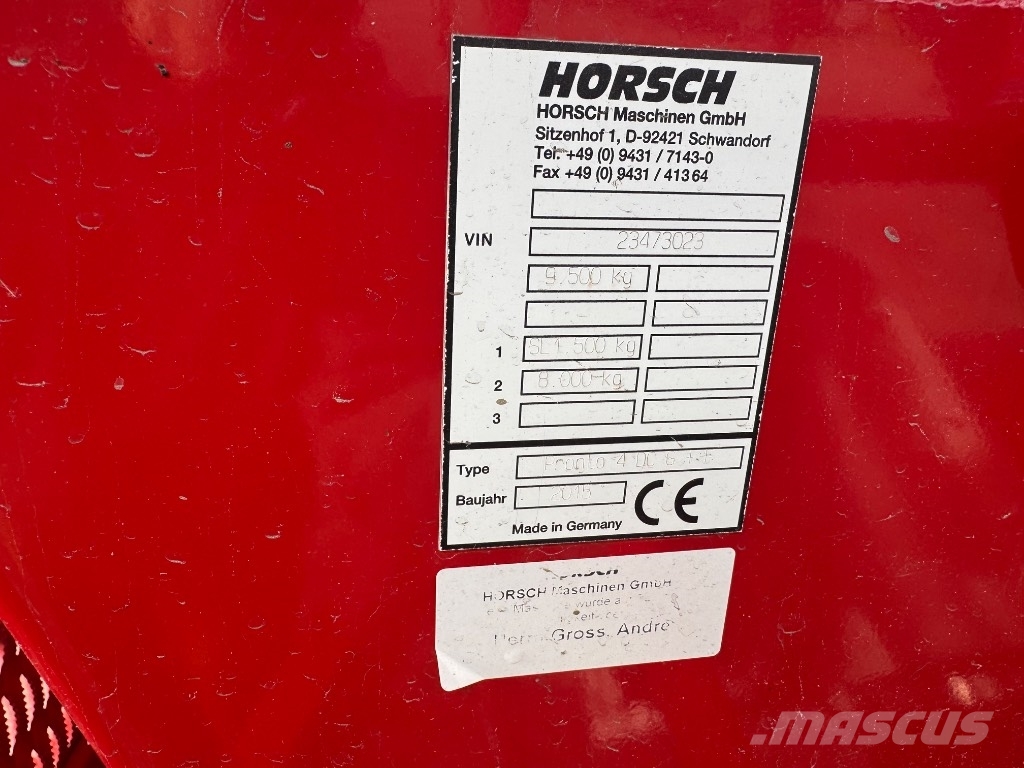 Horsch Pronto 4 DC Combination drills