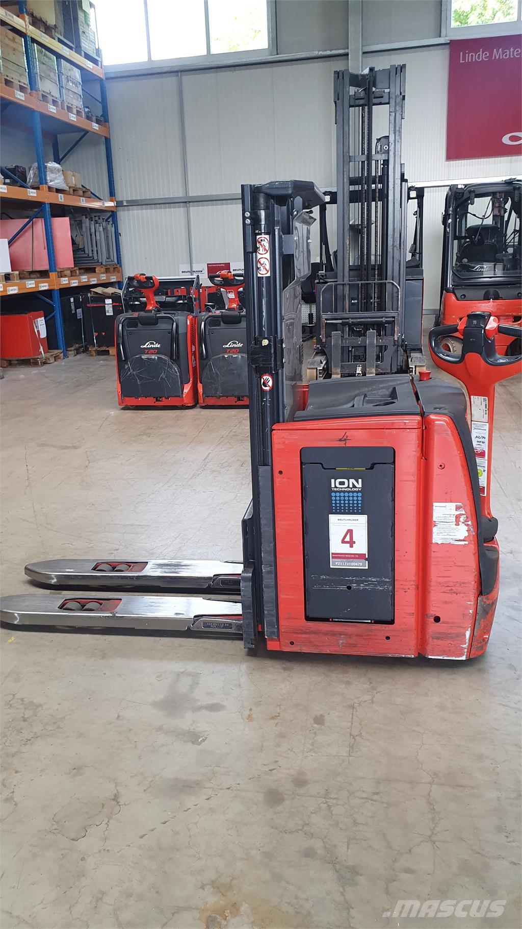 Linde L14 Ajettavat pinoamisvaunut