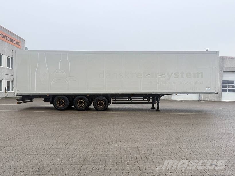 Schmitz Cargobull Boxtrailer / Kofferauflieger نصف مقطورات ذات هيكل صندوقي