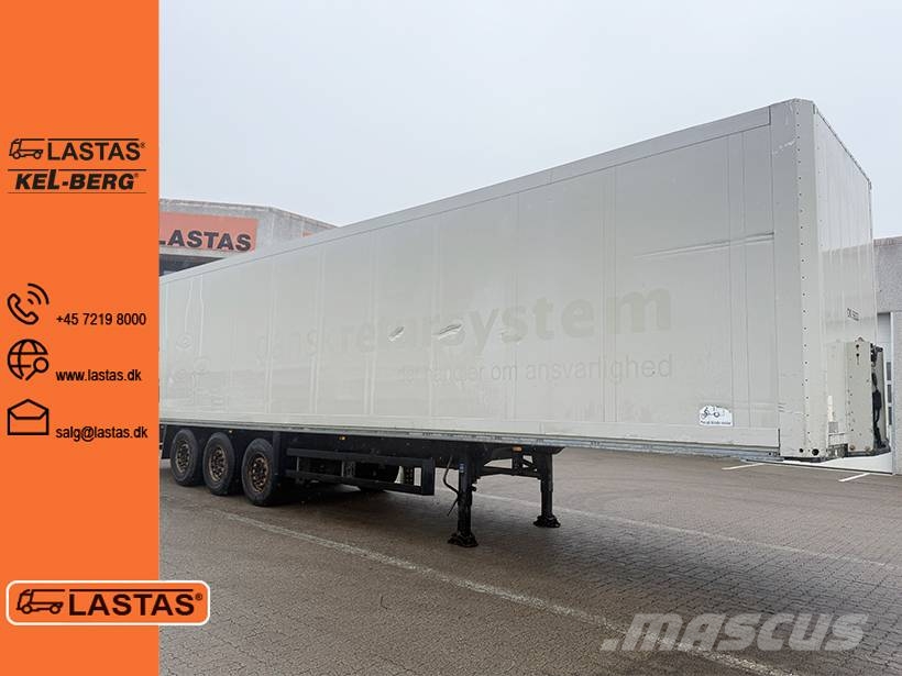 Schmitz Cargobull Boxtrailer / Kofferauflieger نصف مقطورات ذات هيكل صندوقي