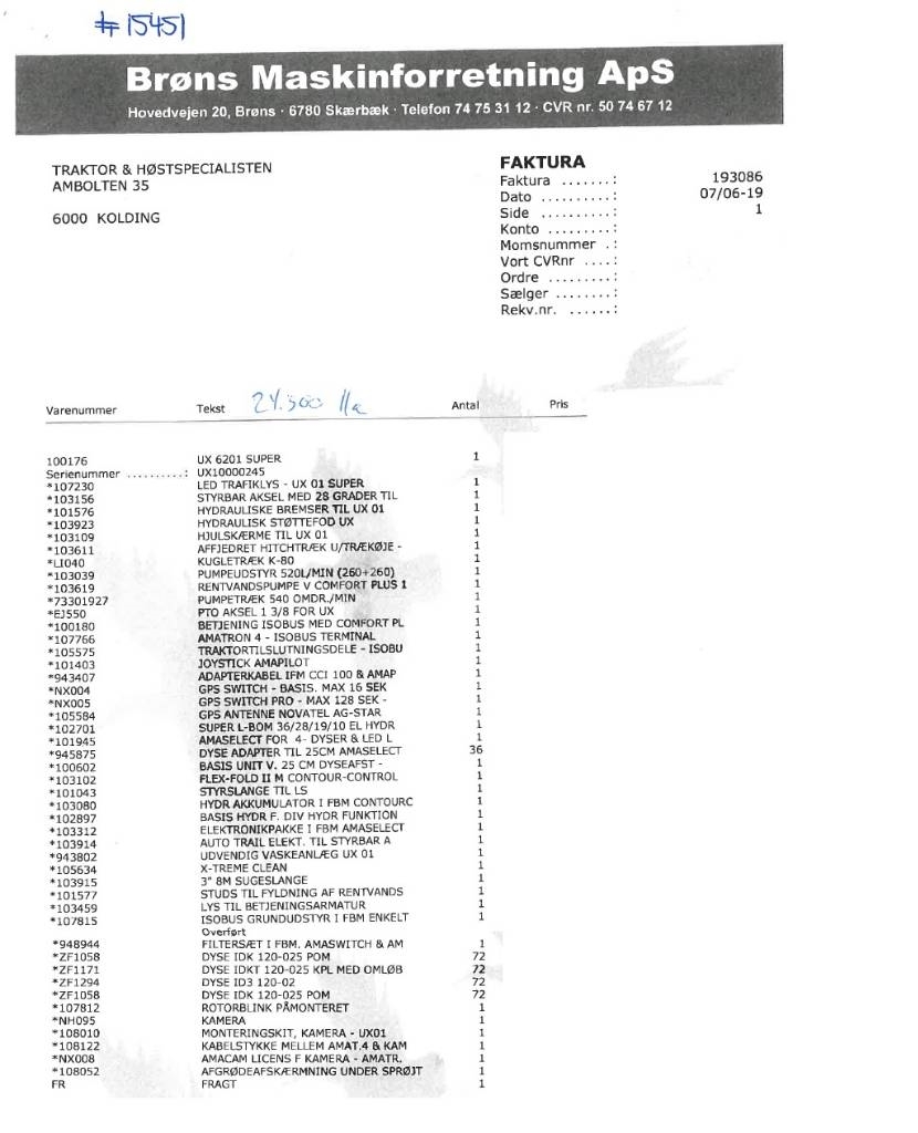 Amazone UX 6201 Super Vučene prskalice