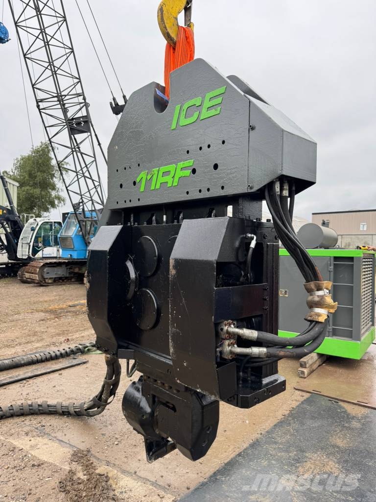 ICE 11RF, COMPACT Resonance Free vibratory hammer Titreşimli kazık çakıcıları