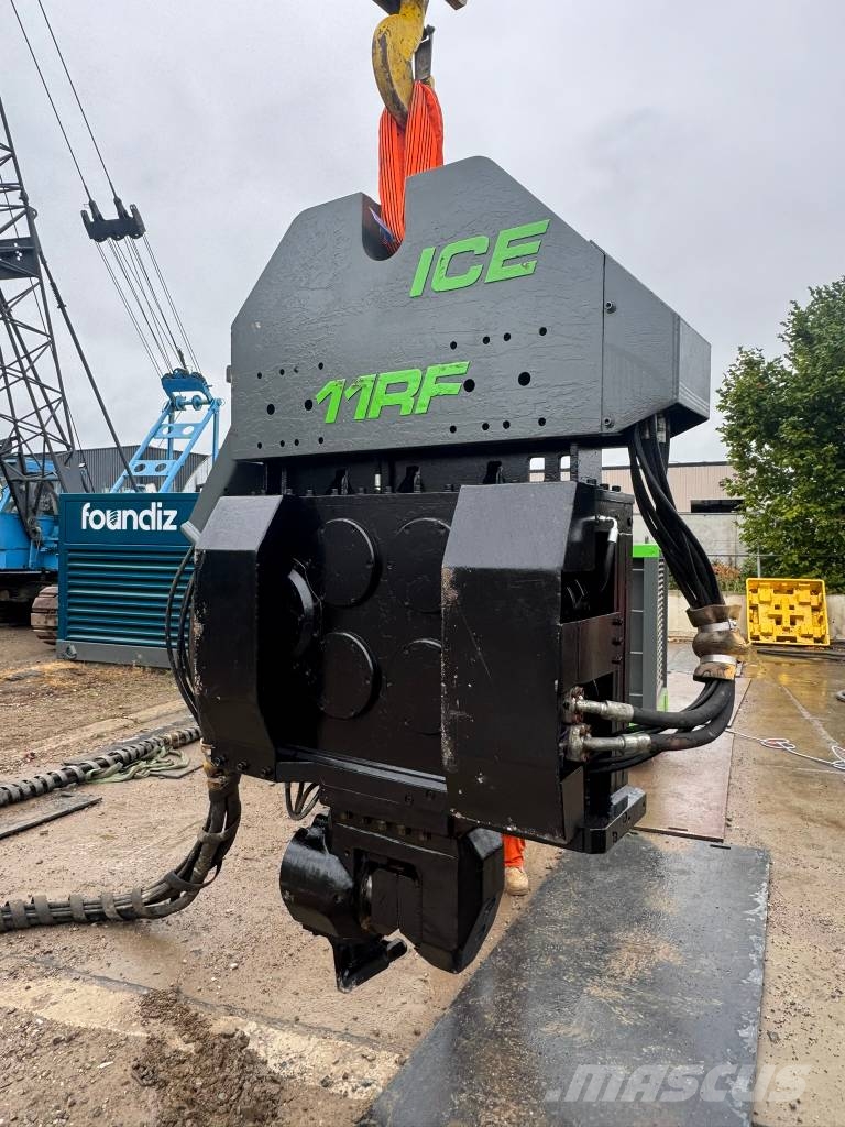 ICE 11RF, COMPACT Resonance Free vibratory hammer Titreşimli kazık çakıcıları