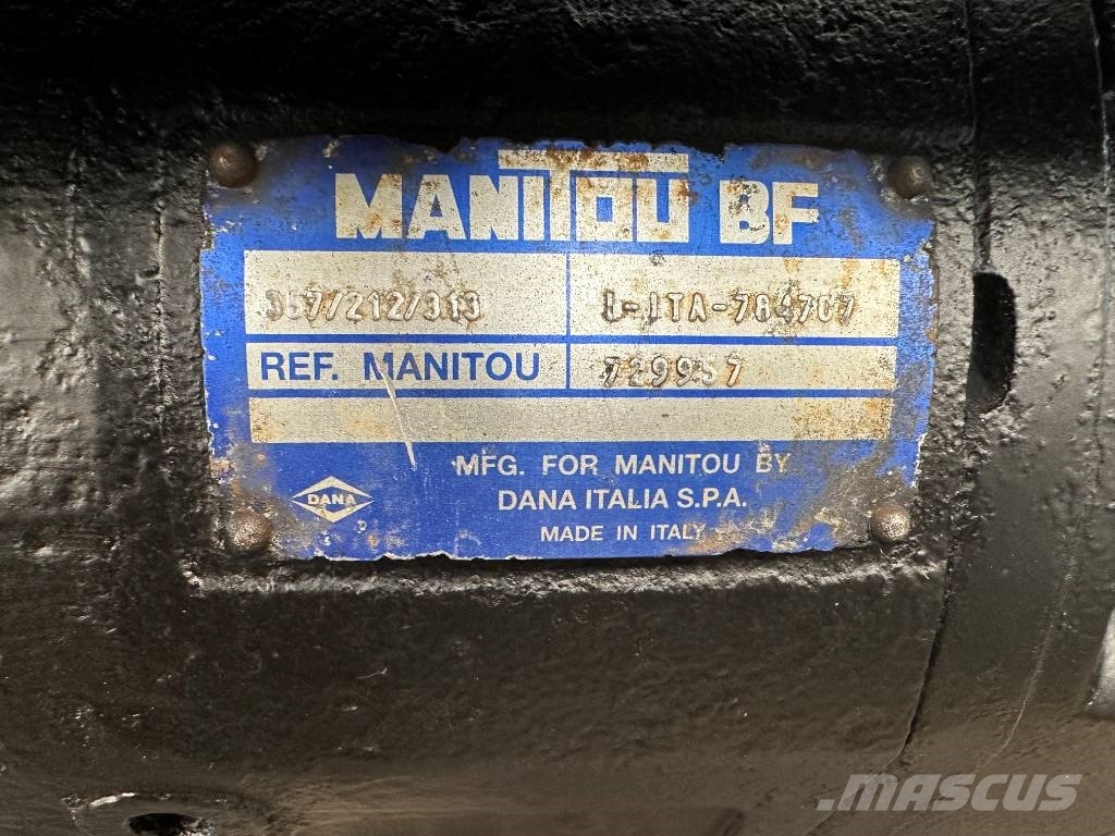 Manitou 357/212/313 Axles