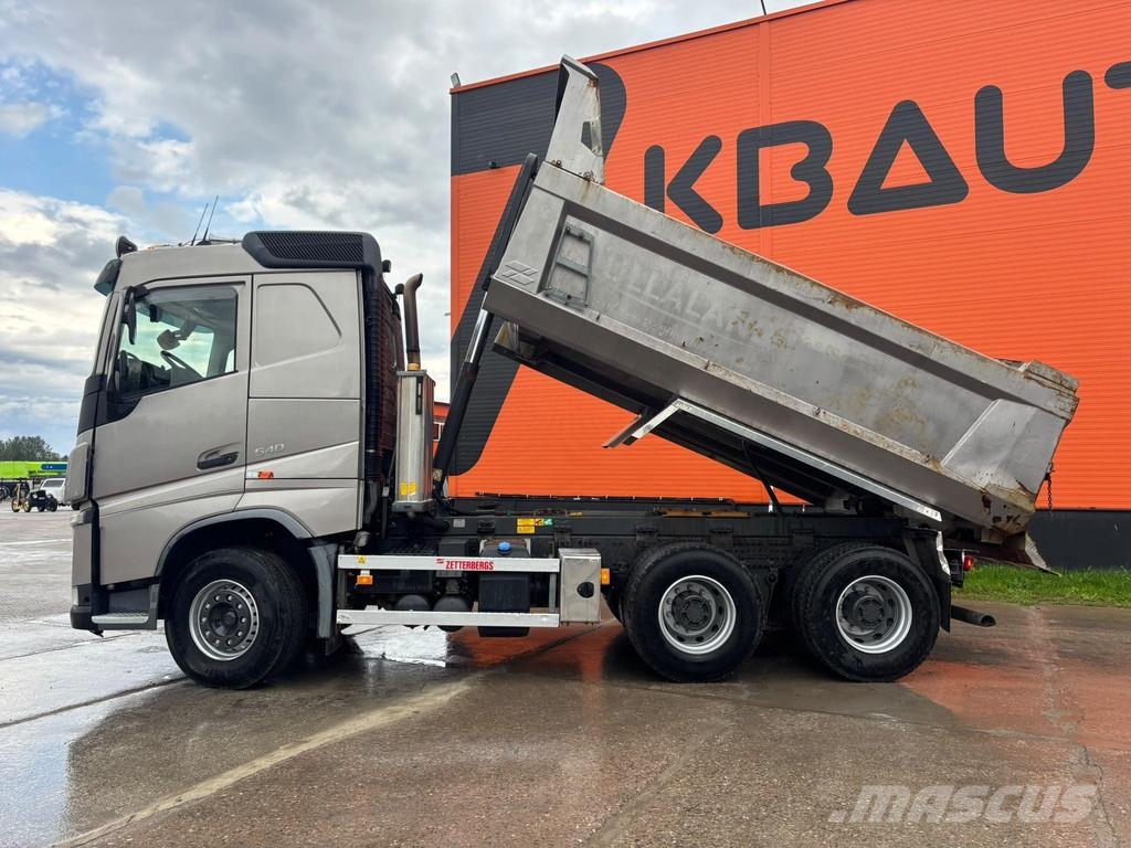 Volvo FH 540 6x4 RETARDER / BOX L=4449 mm Pašizgāzējs
