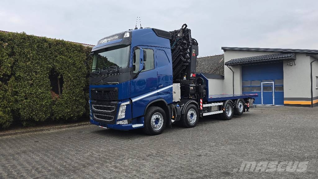 Volvo FH 460 8x2 HIAB 1055 E8 + JIB 150-6+1 Camiones grúa