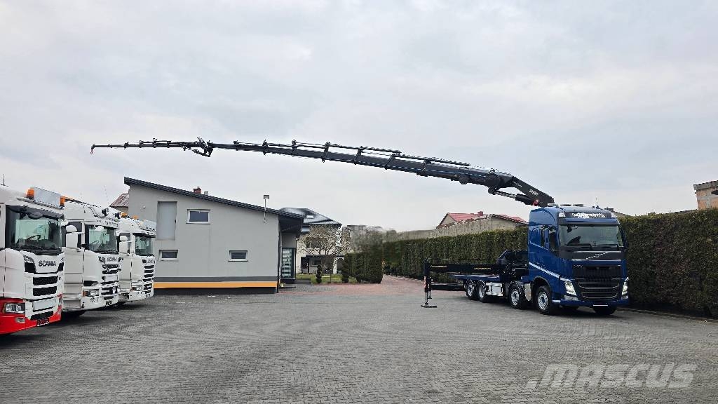 Volvo FH 460 8x2 HIAB 1055 E8 + JIB 150-6+1 Camiones grúa