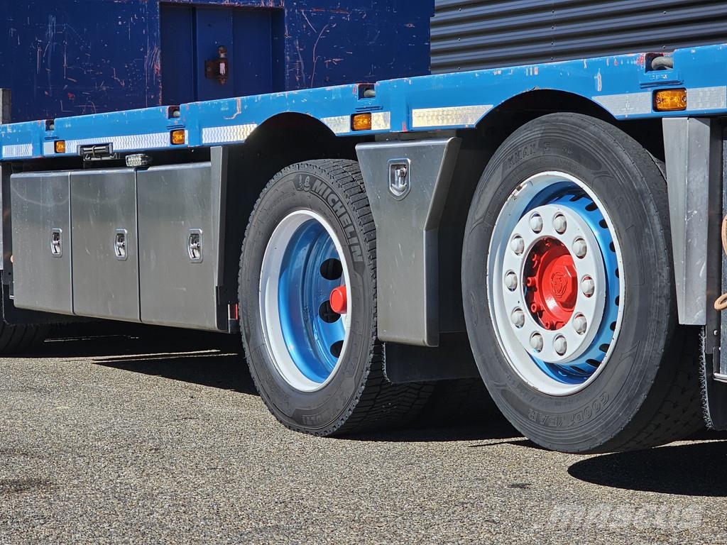 Scania R520 V8 8x2/6 / HMF 70 tm + JUMBO AANHANGER 크레인 트럭
