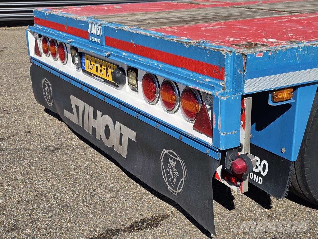 Scania R520 V8 8x2/6 / HMF 70 tm + JUMBO AANHANGER 크레인 트럭