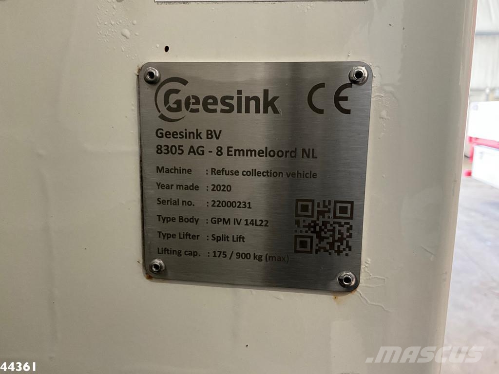 DAF FAG LF 230 Euro 6 Geesink 14m³ Vuilniswagens