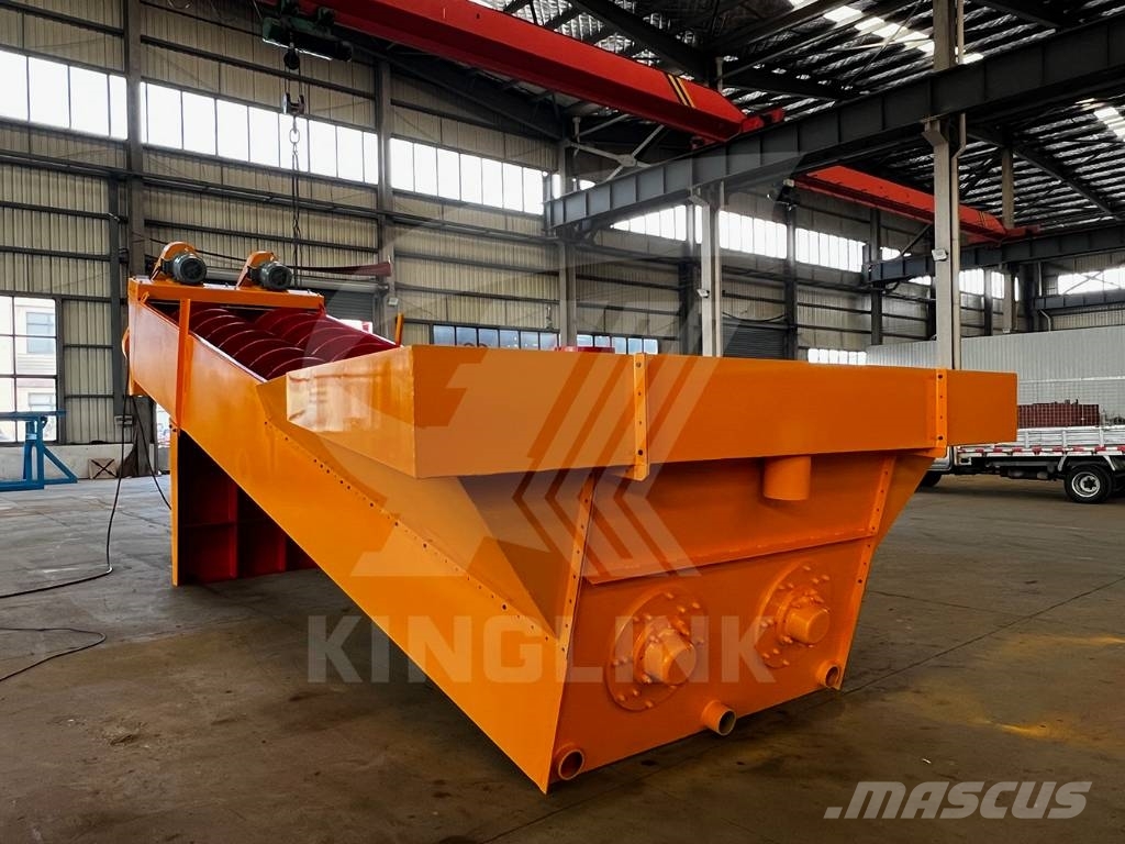Kinglink 2LSX915 Screw Type Sand Washing Machine (PSST3625) 廃棄物並び替え設備