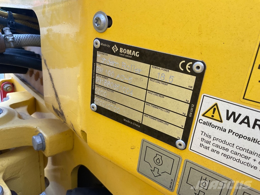 Bomag BW 100 Tvilling tromle