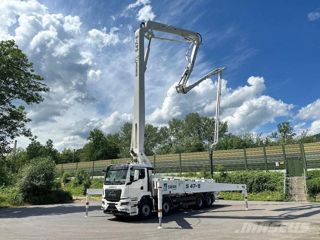 MAN TGS 41.520 SWAN TSP 47-5 160RZ ( 47m ) Betonpomptrucks