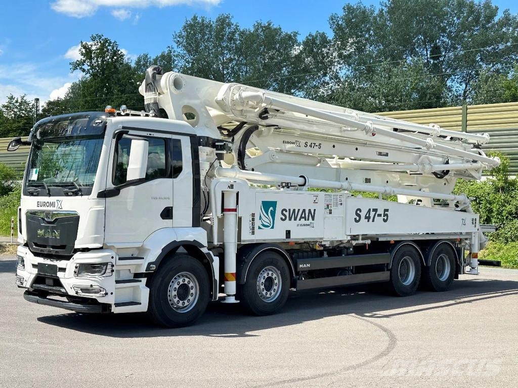 MAN TGS 41.520 SWAN TSP 47-5 160RZ ( 47m ) Betonpomptrucks