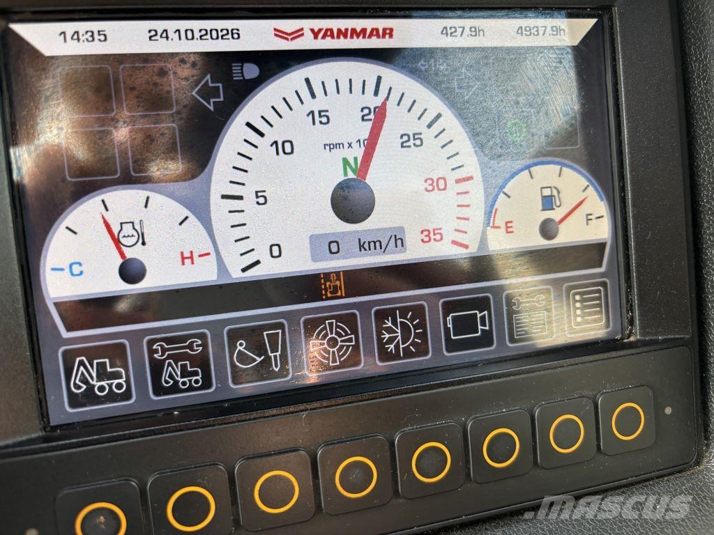 Yanmar B95W 중형굴삭기 7톤-28톤