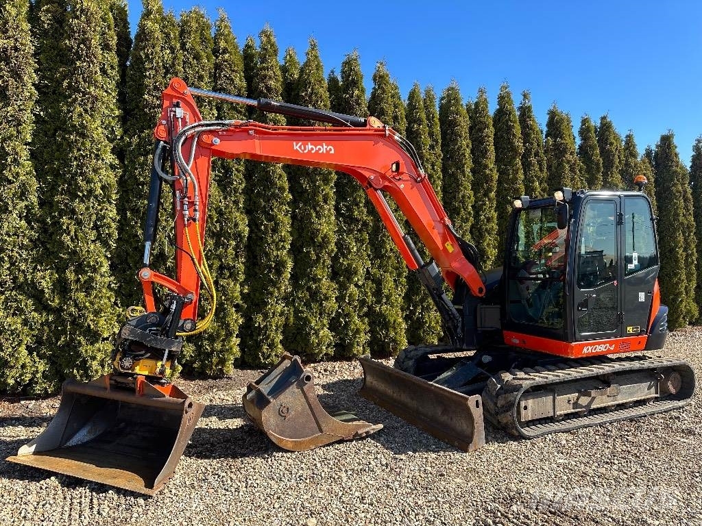 Kubota KX 080-4 حفارات صغيرة أقل من 7 طن (حفارات صغيرة)