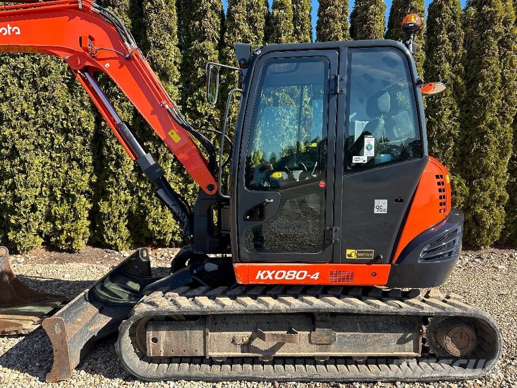 Kubota KX 080-4 حفارات صغيرة أقل من 7 طن (حفارات صغيرة)