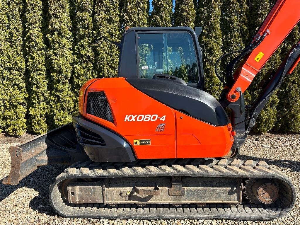 Kubota KX 080-4 حفارات صغيرة أقل من 7 طن (حفارات صغيرة)