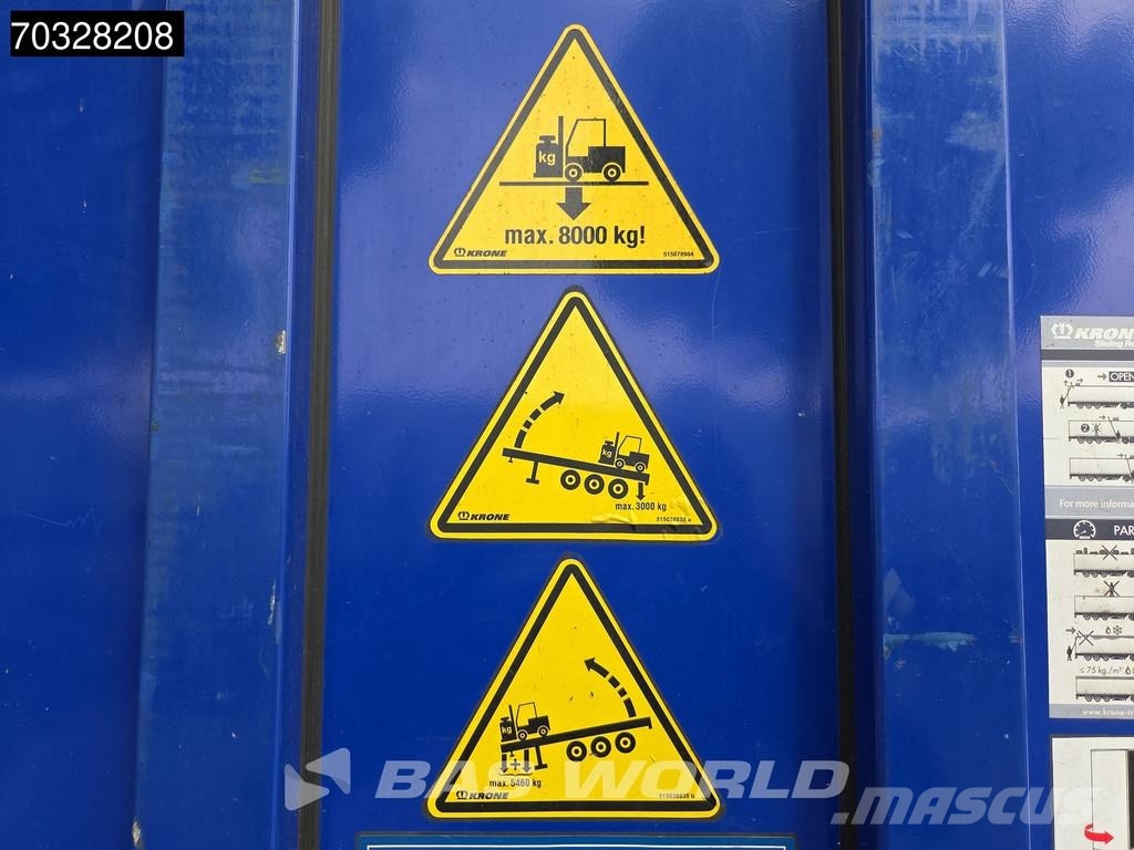 Krone SD Lift Axle Boards カーテンサイダー