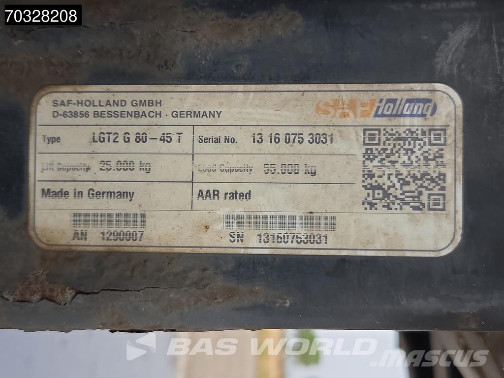 Krone SD Lift Axle Boards カーテンサイダー