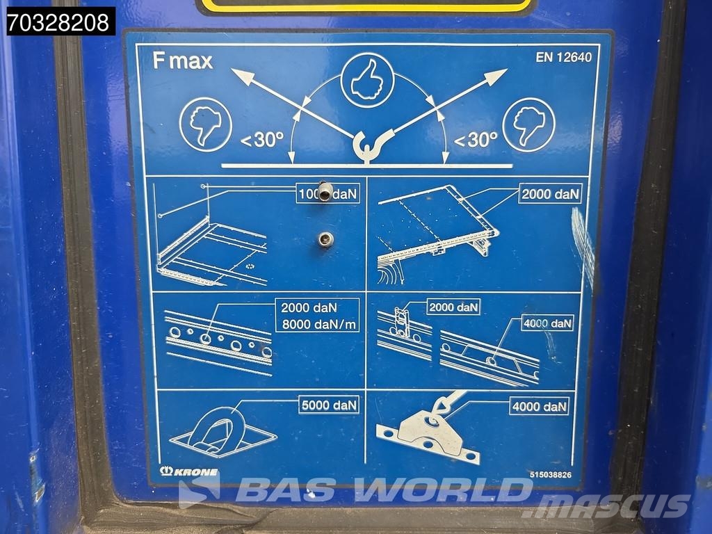 Krone SD Lift Axle Boards カーテンサイダー