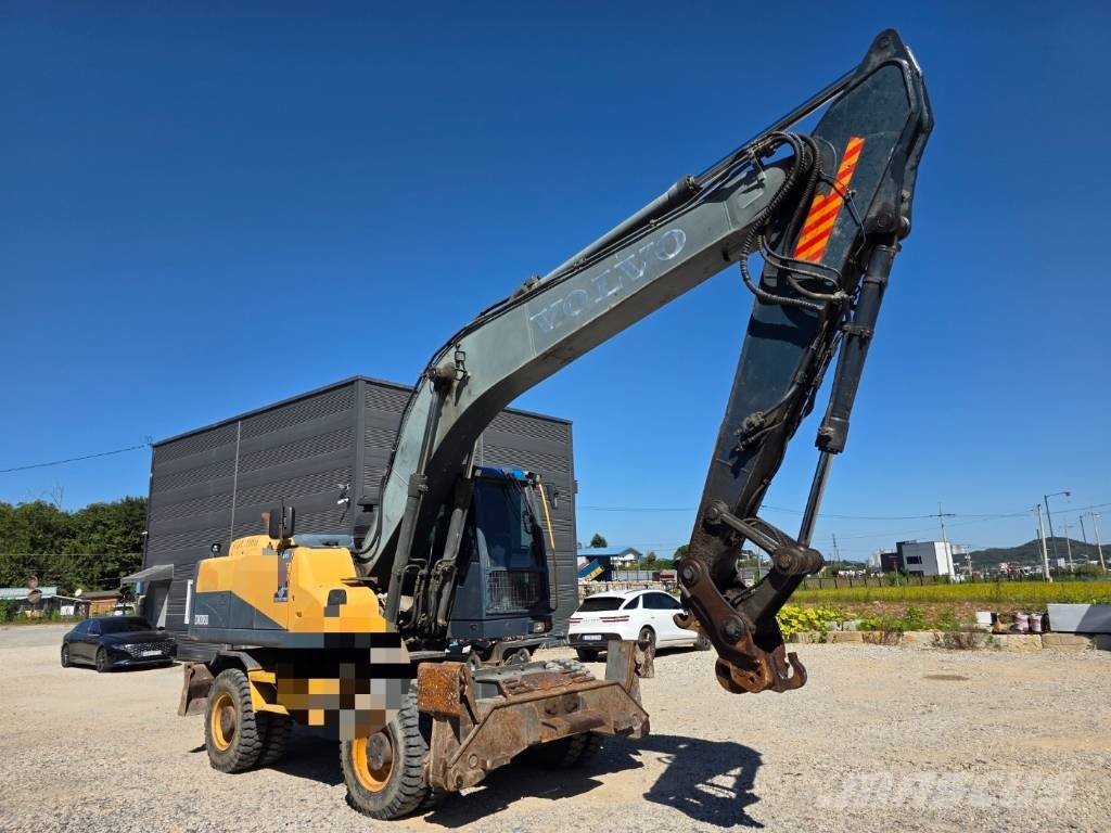 Volvo EW 205 D ホイール式油圧ショベル（パワーショベル・ユンボ・バックホー）