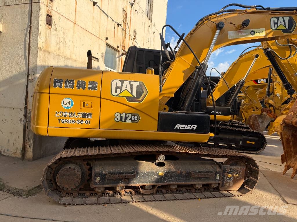 CAT 312D2GC 3000 units excavators in stock Vidutinės galios ekskavatoriai 7-12 t