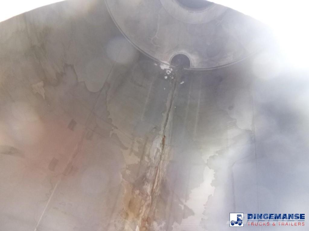 Magyar Chemical tank inox 22.5 m3 / 1 comp Semirimorchi cisterna