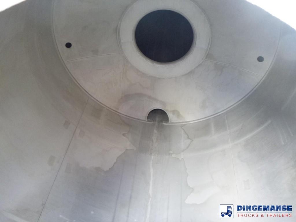 Magyar Chemical tank inox 22.5 m3 / 1 comp Semirimorchi cisterna