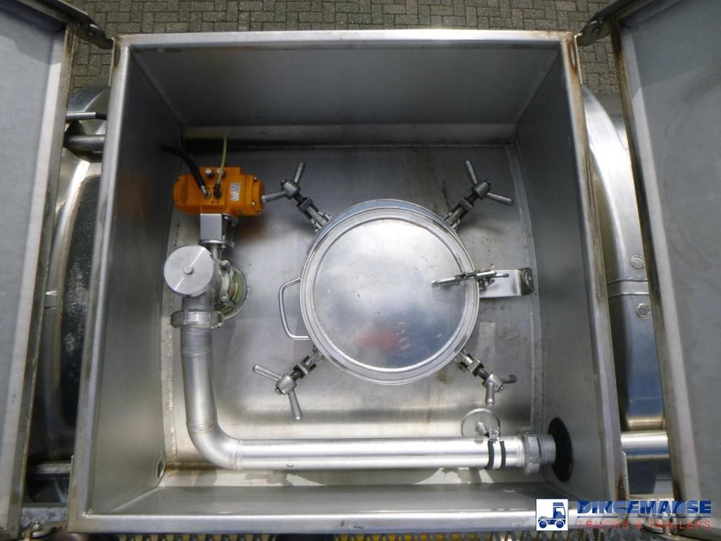 Magyar Chemical tank inox 22.5 m3 / 1 comp Semirimorchi cisterna