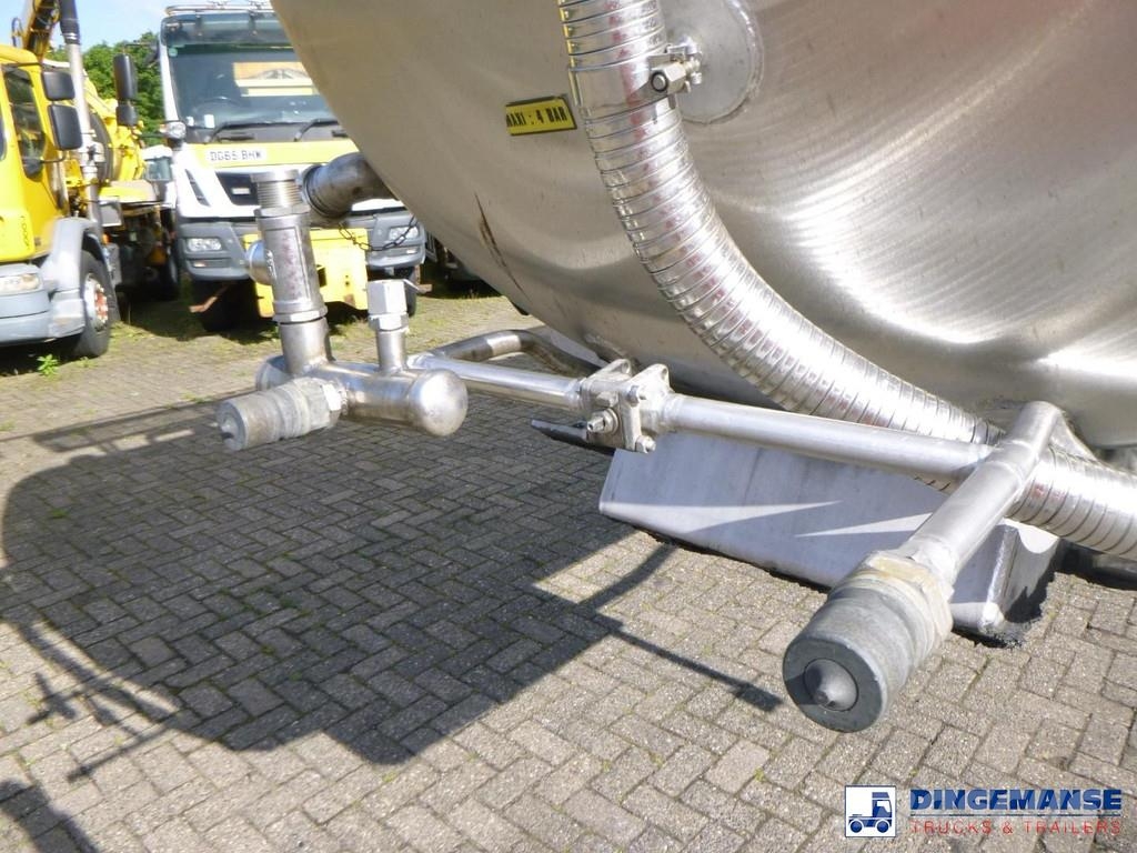 Magyar Chemical tank inox 22.5 m3 / 1 comp Semirimorchi cisterna