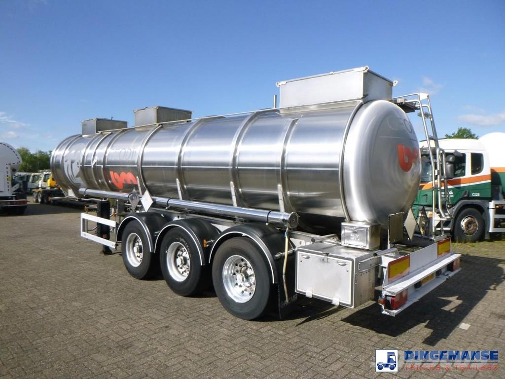 Magyar Chemical tank inox 22.5 m3 / 1 comp Semirimorchi cisterna
