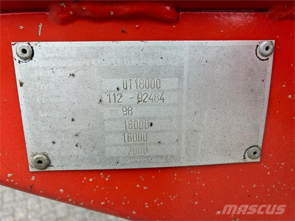 Kemper Unitrans 18000 Silagewagen Emelő és mozgató felszerelések