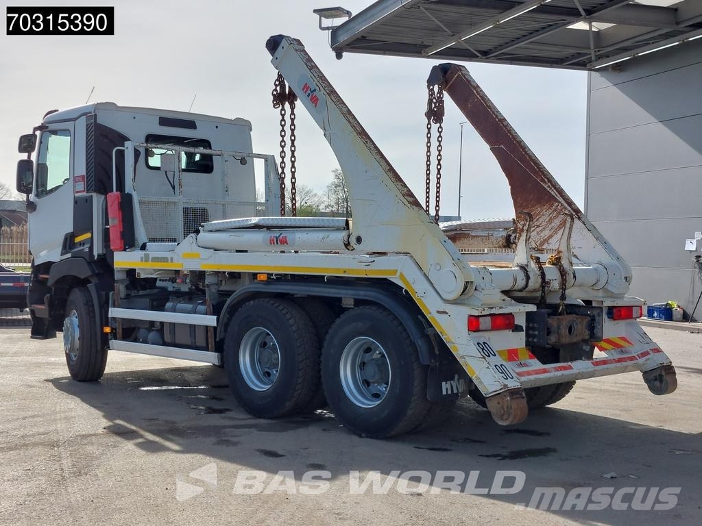 Renault C 430 6X4 HYVA NG 2018 TAXL skiploader 6x4 Big-Axl Portaalsysteem vrachtwagens