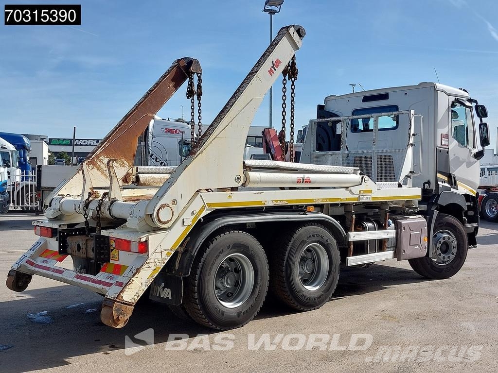 Renault C 430 6X4 HYVA NG 2018 TAXL skiploader 6x4 Big-Axl Portaalsysteem vrachtwagens