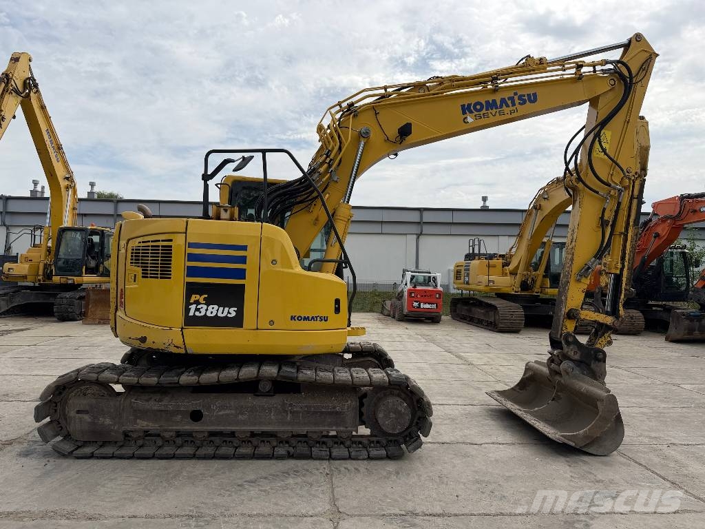 Komatsu PC 138 US-10 Rupsgraafmachines