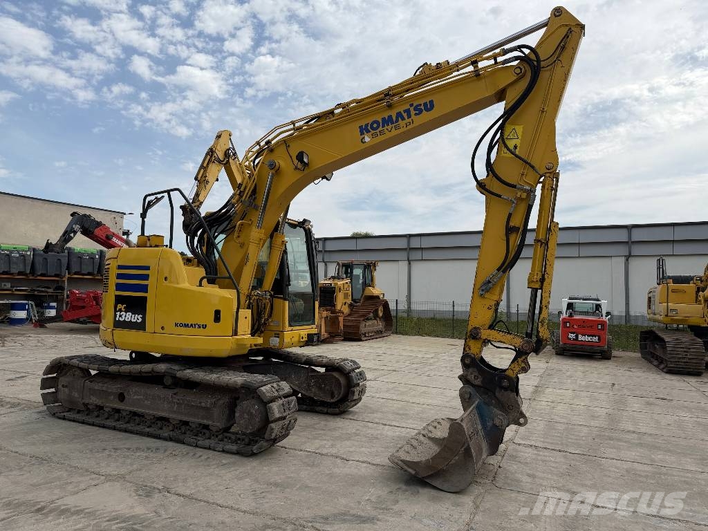 Komatsu PC 138 US-10 Rupsgraafmachines