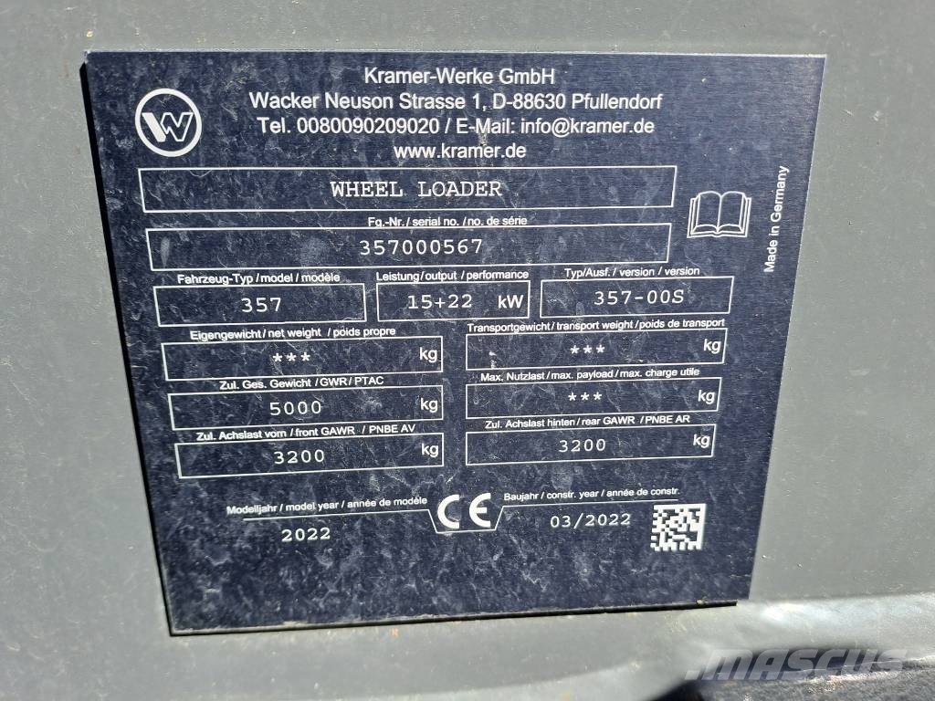 Kramer 5055e Utovarivači na točkove