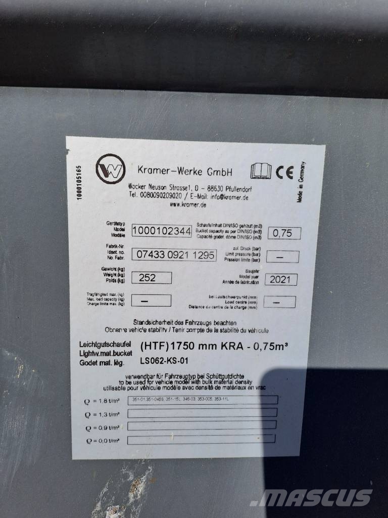 Kramer 5055e Utovarivači na točkove
