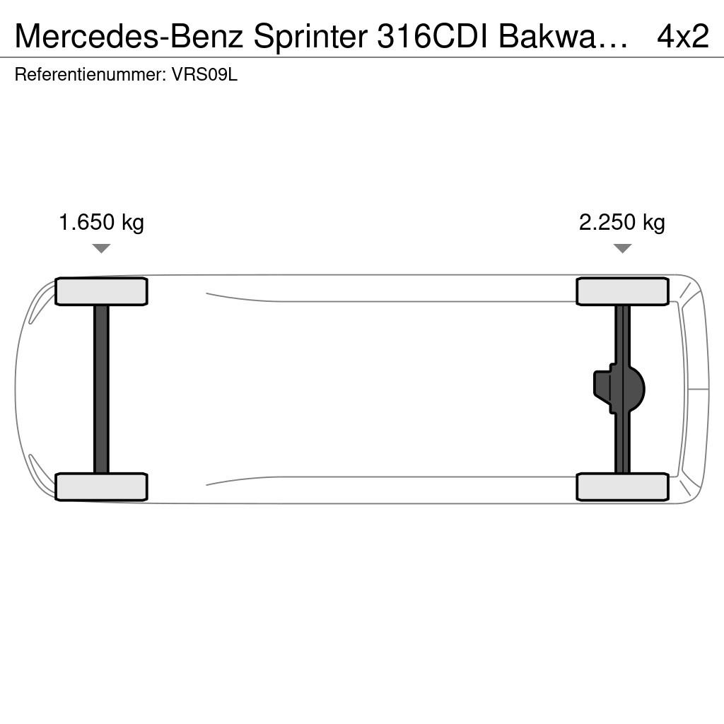 Mercedes-Benz Sprinter 316CDI Bakwagen Airco Trekhaak EURO 6 120 기타