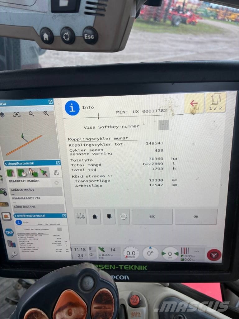 Amazone UX 4200 Haagispritsid