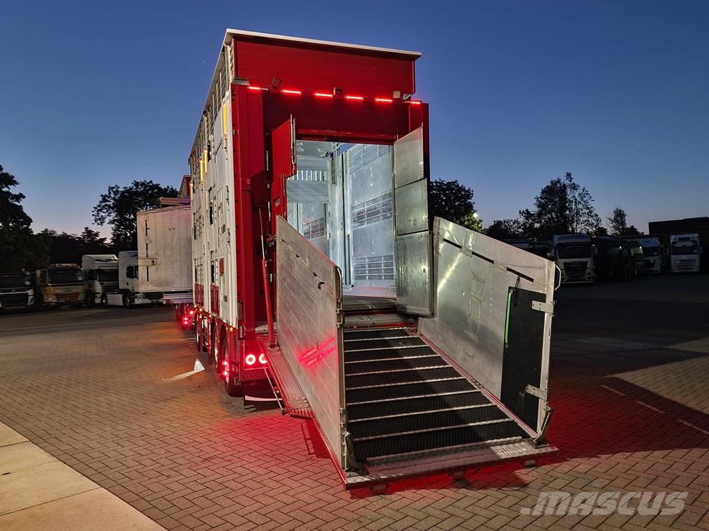 Volvo FH 13.500 XL 6x2 - Pezzaioli livestock 3 deck + Tr Eläinkuljetusautot