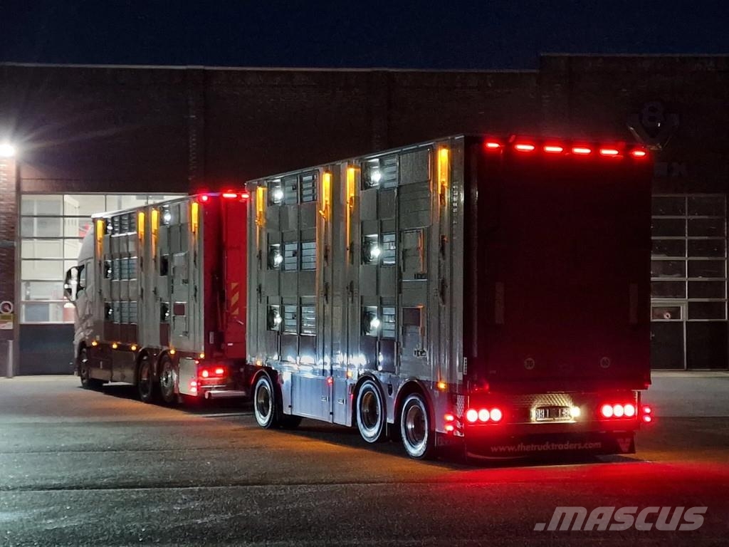 Volvo FH 13.500 XL 6x2 - Pezzaioli livestock 3 deck + Tr Eläinkuljetusautot