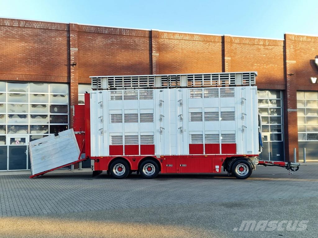 Volvo FH 13.500 XL 6x2 - Pezzaioli livestock 3 deck + Tr Eläinkuljetusautot